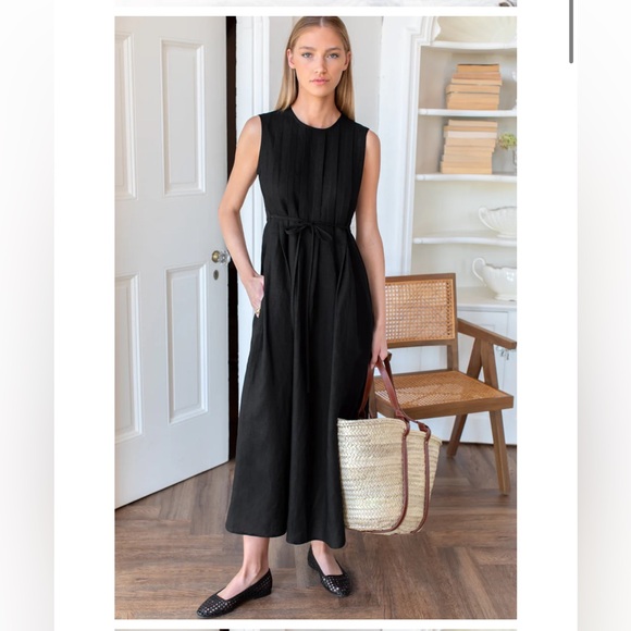 Emerson Fry Dresses & Skirts - Emerson fry PLAIT MAXI DRESS - BLACK